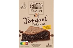 Nestlé Dessert - Préparation pour Gâteau - Fondant au Chocolat - 317g