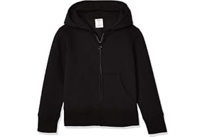 Amazon Essentials flickor Fleece-huvtröja med dragkedja