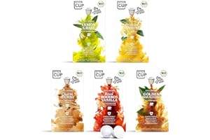 MY-TEACUP My Tea Cup – Orient Express Box: 5 x 10 kapsułek bio-TEE I 5 rodzajów 10 kapsułek bio-TEE I 50 kapsułek do ekspresów kapsułkowych Nespresso®³ I 100% przemysłowo kompostowalne i zrównoważone kapsułki herbaty – 0% aluminium