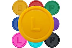 Jetons marqués avec la lettre B, P ou L - 14 couleurs disponibles - SchwabMarken