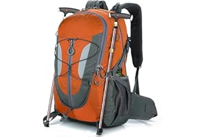 OUUTMEE Sac à Dos de Randonnée Imperméable pour Hommes et Femmes, sac à dos Trekking Ultra Léger, Sac à dos Voyage pour Camping, Randonnée, Escalade, Voyage et Alpinisme