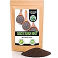 Semi di senape (500g), semi di senape neri e marroni 100% naturali, essiccati delicatamente, semi di senape naturalmente senz