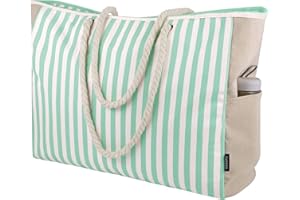 GAGAKU Sac de Plage XXL pour Famille - Extra Large Sac de Bain pour Femme