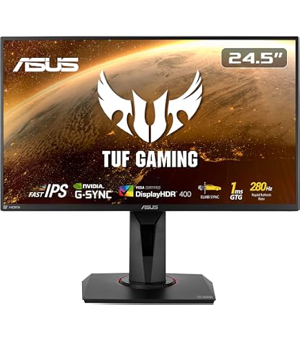 ASUS TUF Gaming VG279QM - 27 Zoll Full HD Monitor - 280 Hz, 1ms 