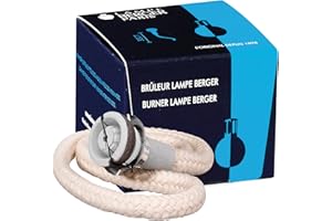LAMPE BERGER Quemador de Mecha Corta, Beige, 5 x 5 x 4 cm