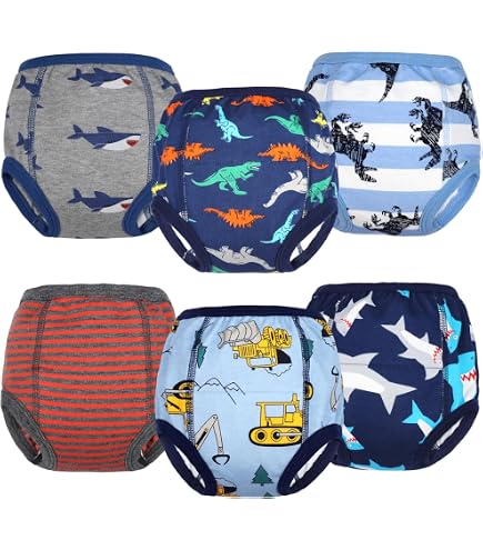 Culotte Apprentissage Propreté Culottes D'apprentissage Cogindss - Lot De 8 Pour Garçons Et Filles 2-6 Ans - 95% Coton Lot 8 Coton 95