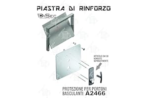 Disec A2466 Rinforzo Basculante Liscio, 270 mmx300 mm