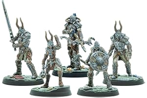 Modiphius Entertainment | The Elder Scrolls: Call To Arms | Draugr Lords | Miniature Game | Unpainted