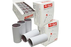 Mini Wright Peak Flow Meter Disposable Card Two Way Mouth Pieces, 3 x Full Boxes (60 Pieces)