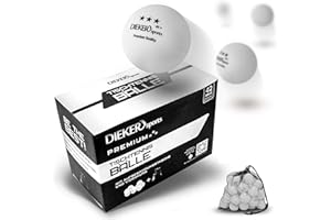 ‎DIEKER SPORTS Dieker Sports Premium Tischtennisbälle 3 Stern - [12, 42 & 100 Stück] - inkl. Videokurs - [erstklassige Ping Pong Bälle] - Nach ITTF Turnierstandard - Tischtennisbälle Outdoor Tischtennis Zubehör