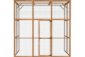 The Hutch Company 3 Sided Wingham Catio & Playpen – Outdoor Cat Enclosures, Shelves, Ramps & Accessories | Safe Outdoor Play 