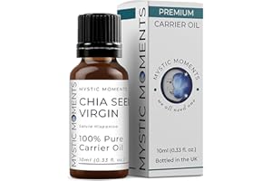 MYSTIC MOMENTS Chia Samen Natives Öl - 10ml - 100% Pur