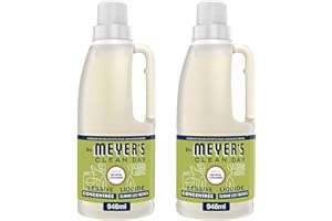 MRS. MEYER'S CLEAN DAY Mrs. Meyer’s Clean Day - Avec Huiles Essentielles* - Lessive Concentrée - Parfum Verveine Citronnée - 2 x 31 lavages