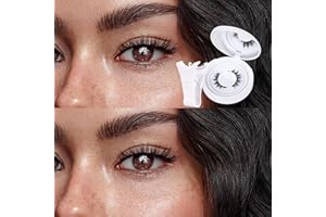 Magnetic Eyelashes Natural Look Cat Eye Reusable Magnetic Lashes No Glue Needed Magnetic Eyelashes with Applicator Natural False Eyelashes with Magnets for All-Day Comfort 1 Pairs Pack by JIMIRE