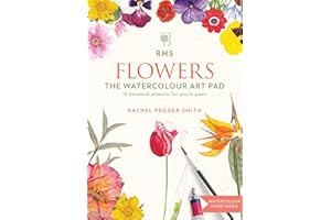RHS Flowers The Watercolour Art Pad