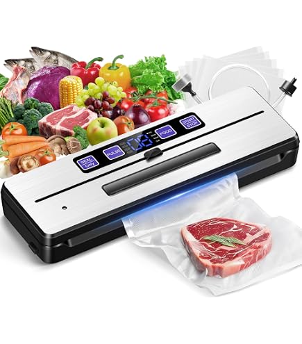 Machine à emballer sous vide compacte Chef Preserve, mini scellant sous vide portable pour Machine à emballer sous vide compacte Chef Preserve, mini scellant sous vide portable pour