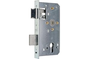 INTRA-TEC Einsteckschloss für Metalltore PZ/W 72/55/8 (Stulp 24x179, 4 Hülsen)