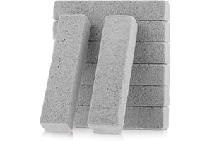 UINNOSSVC 8 Pezzi Pietra di Pulizia per Spazzole, Pietra Pomice per Ceramica Wc Pulitore per Macchie e Smerigliatrice Acqua Dura Ruggine Griglia Piscina