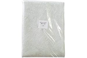 RIEGOPROFESIONAL Fibre de verre MAT-300, 300 g/m² de densité, 1m² pour effectuer des réparations