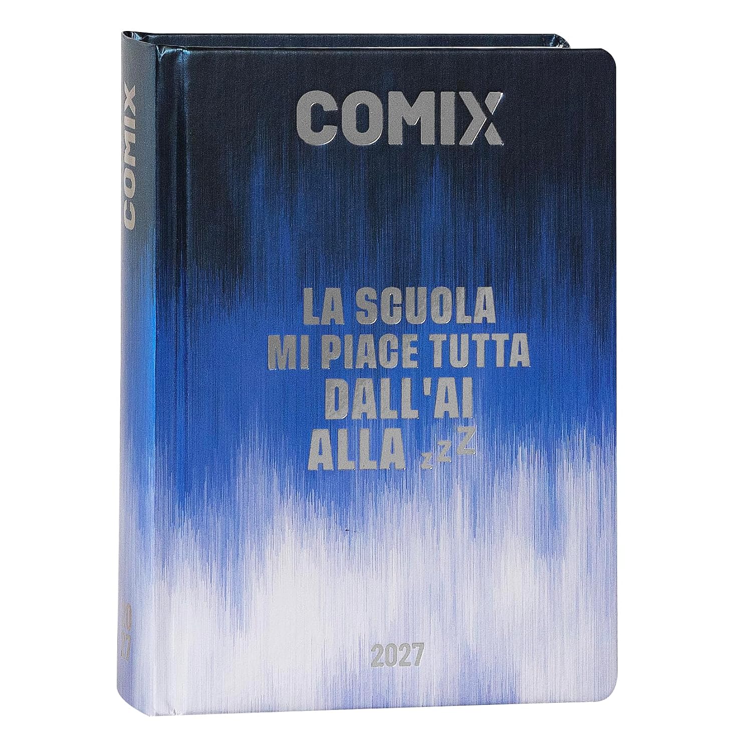 COMIX - Agenda 2027 Giornaliera 16 Mesi, Diario per Scuole Medie e Superiori, con Copertina Rigida, 576 Pagine con Grafiche e Fumetti, Ideale per Ragazzi e Ragazze, 13x17,8 cm