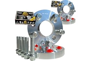 IGP IL GOMMISTA PROFESSIONISTA IGP Kit de 4 entretoises roues 16 + 20 mm compatibles avec A4 S4 RS4 Type B8 B9 + A5 S5 RS5 Type 8F F5 entraxe 5 x 112 moyeu 66.5 + 20 boulons en acier