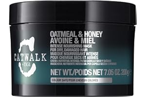 Catwalk by TIGI - Oatmeal & Honey Hair Repair Mask Treatment - Ideal for Damaged Hair - 200 g