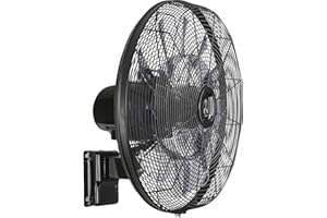 CasaFan AIROS ECO Silent Wall SW ventilatore da parete 90 W (Ø) 514 mm Nero