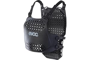 EVOC TORSO PROTECTOR (ochrona pleców i klatki piersiowej, nowa technologia ochraniaczy LITESHIELD FLEX, niewrażliwość na temperaturę, wentylacja 3D, rozmiar: L/XL), kolor czarny