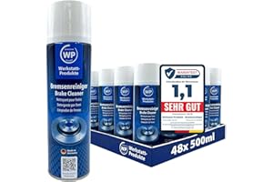 ‎WP 48x Bremsenreiniger 500ml WP original von Werkstatt-Produkte Sprüht 360° in jeder Lage