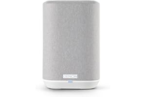 Denon Home 150 NV Enceinte sans Fil avec Technologie multiroom intégrée HEOS, Bluetooth, Apple AirPlay 2 - Blanc