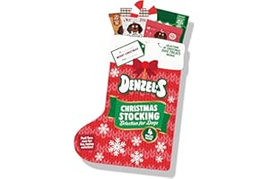 Denzel's Christmas Dog Treats - Stocking Selection Box (245g)