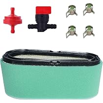MaxPower Filtre à Air & Pré-filtre Pour GGP 118550199/0 - Qualité Premium