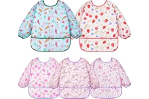 Lictin Baby Bibs with Sleeves
