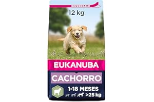 EUKANUBA Puppy Cordero y Arroz, Agneau Y Riz, 12 kg (Paquete de 1)