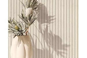 marburg Selbstklebende Tapete Beige Holzoptik Skandi Holzpaneele für Wand und Möbel 6,00 x 0,53m