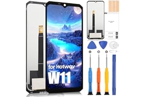 ARSSLY Ecran LCD pour Hotwav W11 LCD Affichage pour Hotwav W11 6,6" Écran de Rechange W11 Ecran Complet Tactile Digitazer Full Assembly avec Réparation Kit