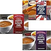 Mayflower Sauce Mix | Pack of 3 | Chinese Style Curry Sauce Medium 255g, Chinese Curry Sauce Extra Hot 255g, Southern Style G