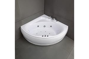 SPALINA Maldives Jets - Bañera de hidromasaje Clásica L. 135 x l. 135 cm