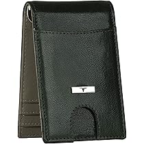 Buy SKYLE Leather Money Clip Wallets (Ancient Blue), RFID