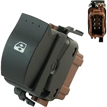 Interrupteur de vitre avant gauche RENAULT ESPACE IV (JK0/1_) 2.0 dCi (JK01, JK02, JK1J, JK1K, JK1H) 10574338