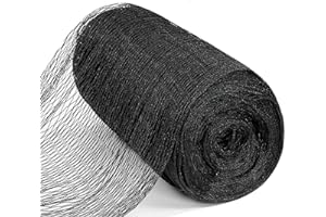 ‎VOCRAY Vocray 4.2x4.2M Robustes Gewebe Teichnetz, Verhindert das Eindringen von Blättern und Schmutz, Schutz vor Raubtieren wie Reihern, Vögeln, Gänsen und Katzen, 12 mm Maschenweite, 14 Pfähle enthalten