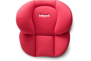 Babypack - Recambio Universal Reposacabezas Plus. Para Sillas De Coche Baby Pack - Color Rojo