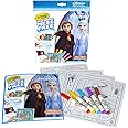 Crayola writing instrument, Frozen 2 Glitter Effects Color Wonder Set, Mess Free Coloring,75-2449