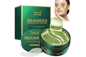 NALIKOSTY 60 płatków pod oczy, maska na oczy, maska na oczy z algami, worki pod oczami, zmarszczki i opuchlizny, nawilżająca maska, pielęgnacja oczu