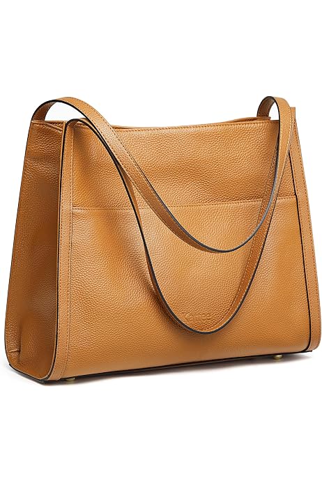 Kattee - Sac à Dos Antivol Femme En Cuir Véritable - Style Vintage élégant - 13,2x6,7x12,6 Pouces