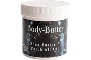 Original Teufelsküche Patchouly Body Butter – Reichhaltige Vintage-Körperpflege mit Shea & Patchouli (250 ml)