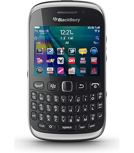 BlackBerry Curve 8520 – Smartphone Con Tastiera QWERTY, Wi-Fi, Fotocamera 2MP, Versione Internazionale
