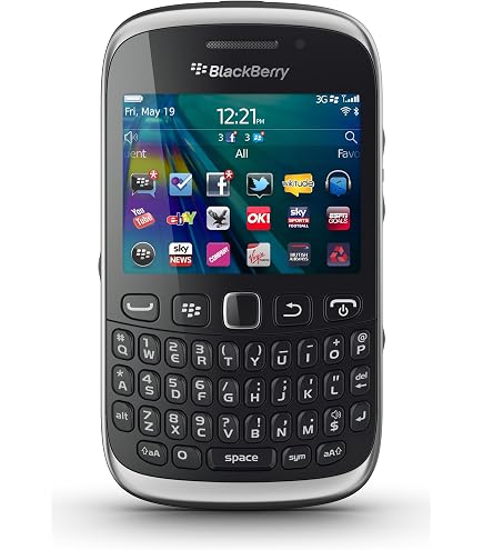 BlackBerry Curve 8520 – Smartphone Con Tastiera QWERTY, Wi-Fi, Fotocamera 2MP, Versione Internazionale