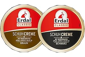 Erdal Schuhcreme Classic Schwarz, Braun (75 ml) Vorteilspack
