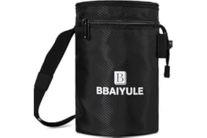BBAIYULE KIT DE BALISAGE Sac à magnésie Boulder Set Sac à magnésie, Brosse à Bloc, magnésie (en Set et à l'unité)|Sac à magnésie pour l'escalade et Le Bloc